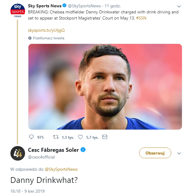 Fabregas TROLLUJE Drinkwatera xD